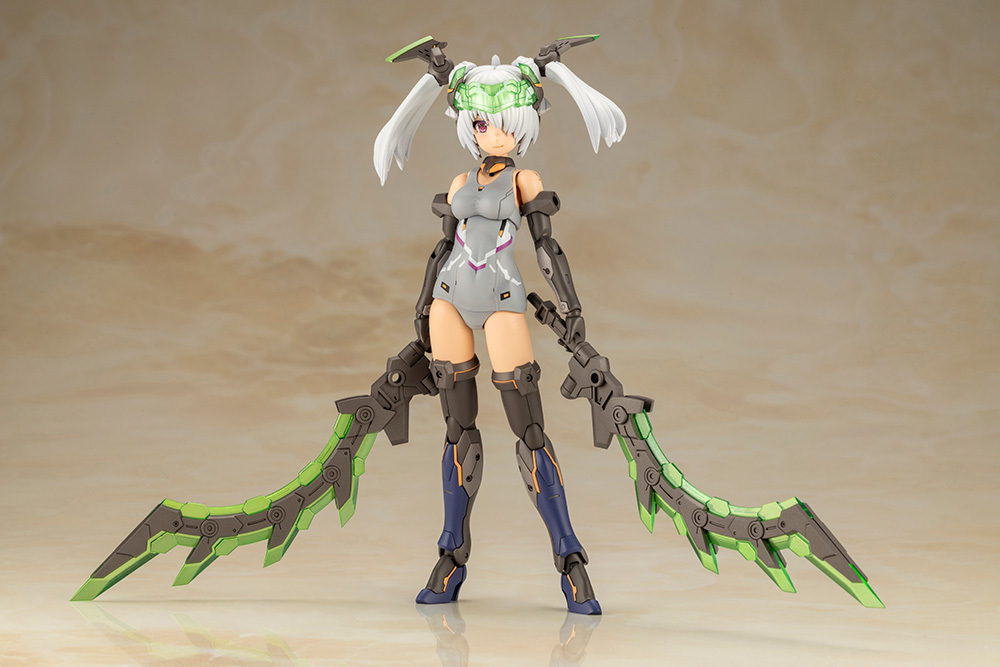壽屋『Frame Arms Girl 機甲少女 魔鷲CORNIX』新規武器、髮型、表情再現魔鷲家族新成員！