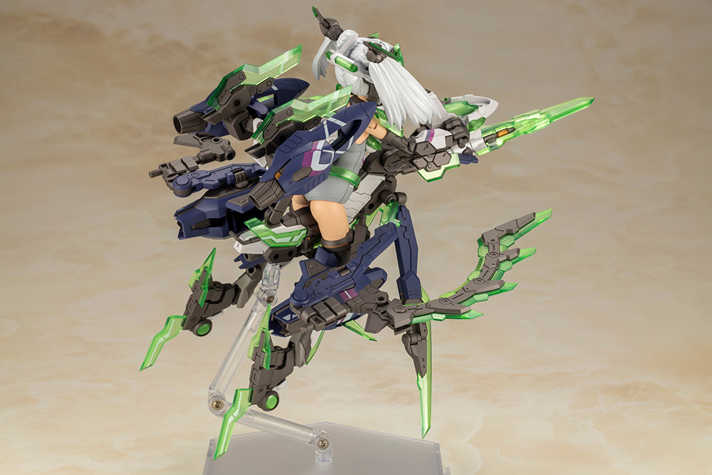 壽屋『Frame Arms Girl 機甲少女 魔鷲CORNIX』新規武器、髮型、表情再現魔鷲家族新成員！