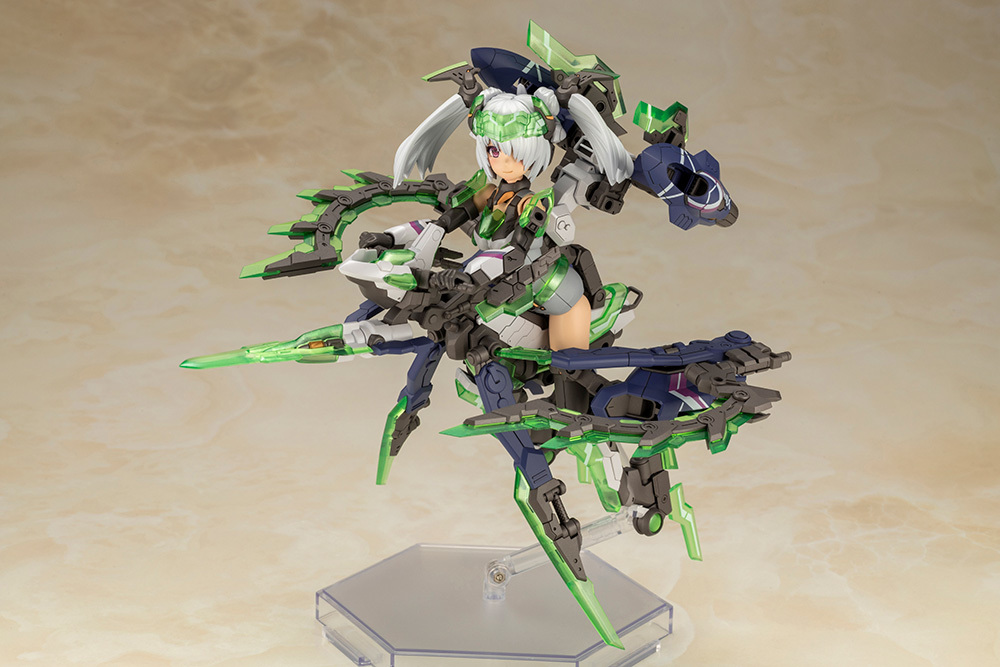 壽屋『Frame Arms Girl 機甲少女 魔鷲CORNIX』新規武器、髮型、表情再現魔鷲家族新成員！