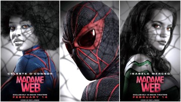 《蜘蛛人》宇宙最新外傳《蜘蛛夫人》角色海報公開！達柯塔強森、席妮史威妮共組蜘蛛聯盟