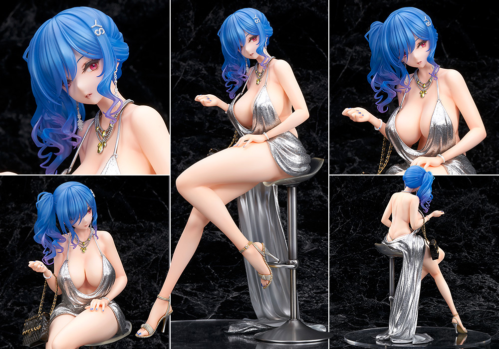 ALTER《碧藍航線》聖路易斯 Luxury Handle Ver. 1/6 比例模型 大膽禮服與無瑕肉體交織成的完美畫面!