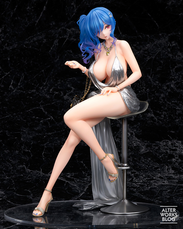 ALTER《碧藍航線》聖路易斯 Luxury Handle Ver. 1/6 比例模型 大膽禮服與無瑕肉體交織成的完美畫面!