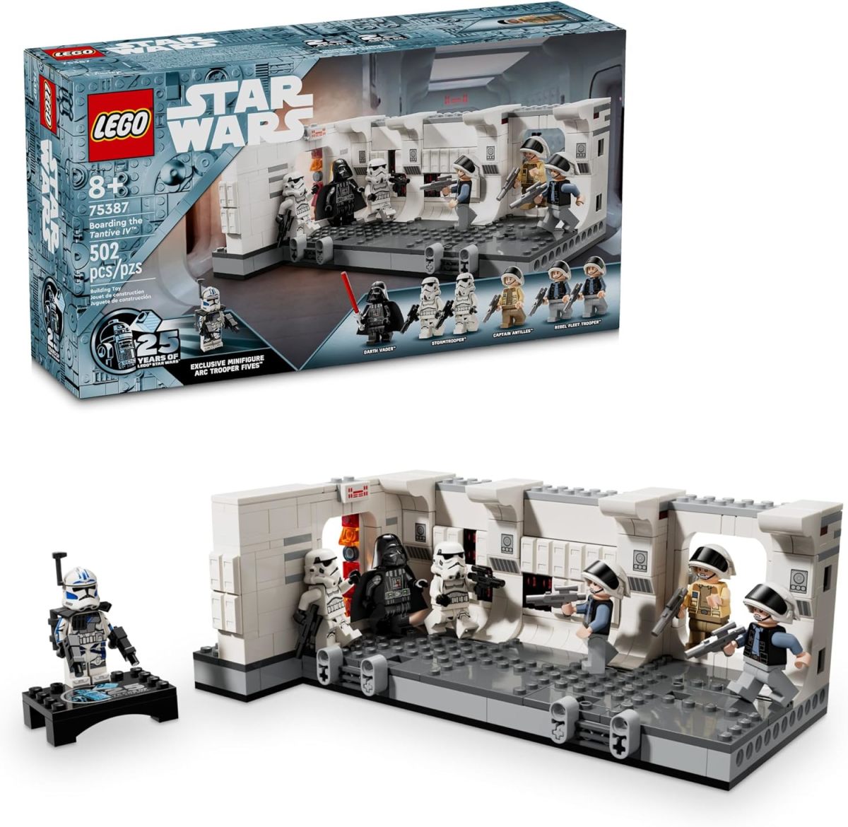LEGO 75387「坦地夫四號登艦」(Boarding the Tantive IV)恐怖帝國大軍襲來!