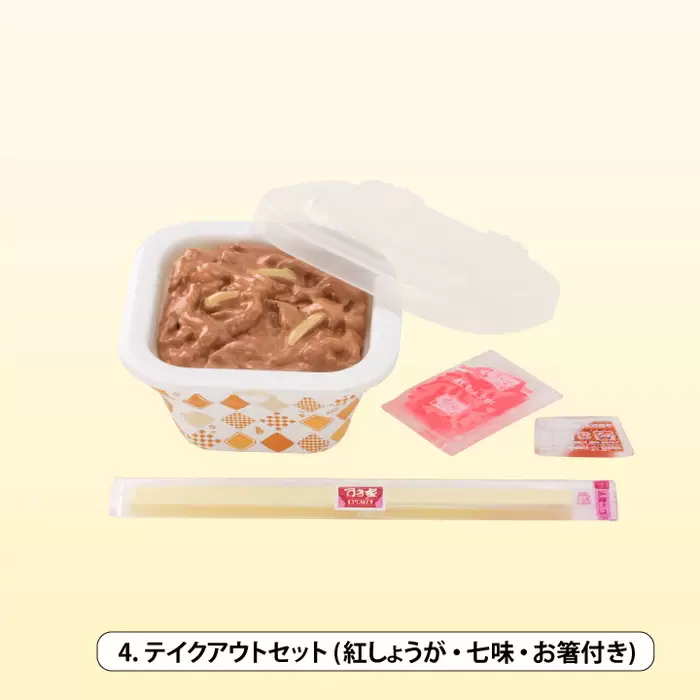 Kenelephant『すき家迷你模型收藏』轉蛋、盒玩 招牌牛丼、店家看板精緻微縮！