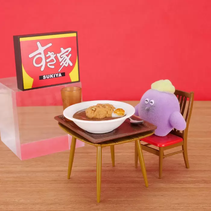 Kenelephant『すき家迷你模型收藏』轉蛋、盒玩 招牌牛丼、店家看板精緻微縮！