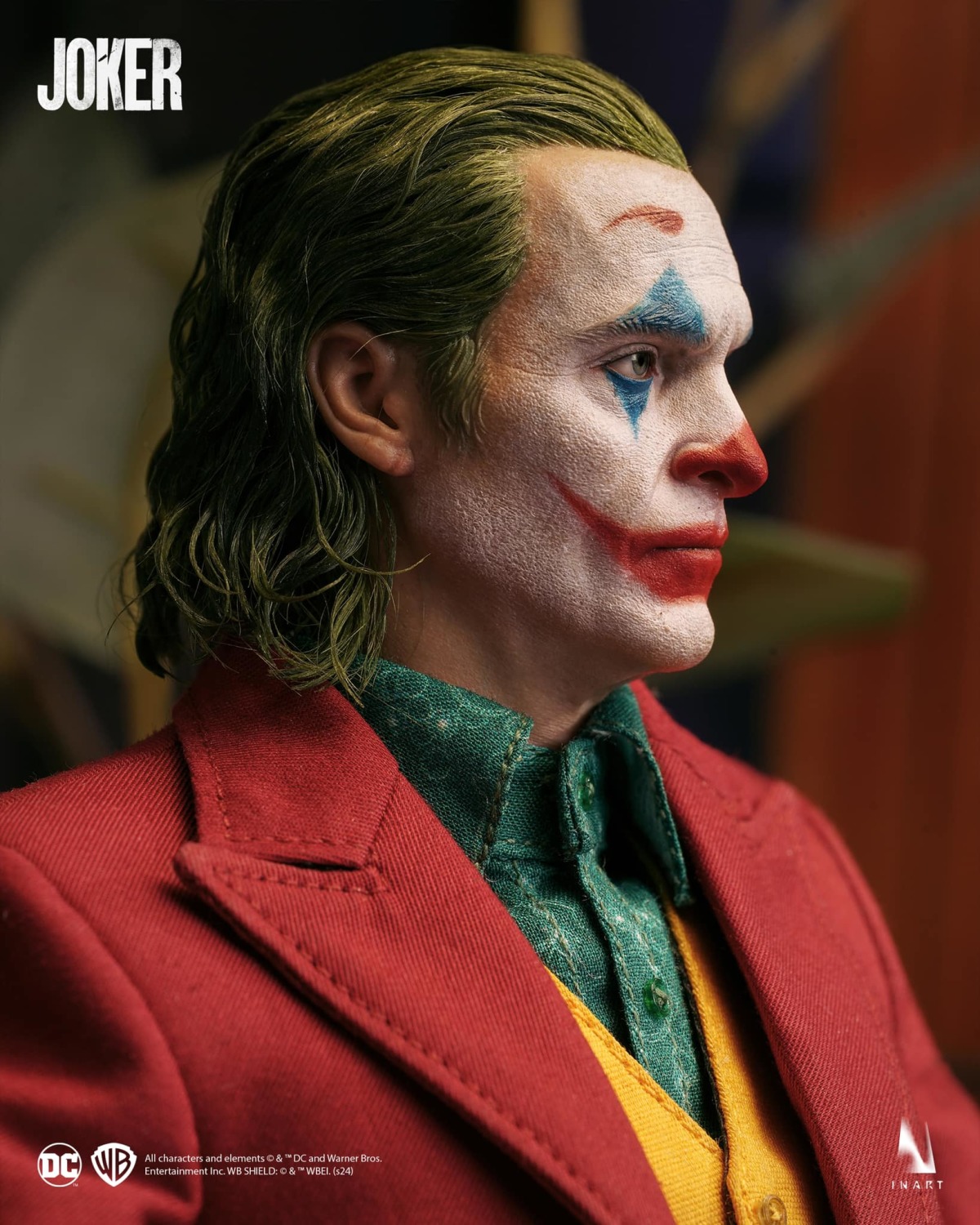 INART「小丑 (Joker) 2019」1/6 比例收藏級人偶 四種造型的瓦昆小丑一次擁有!