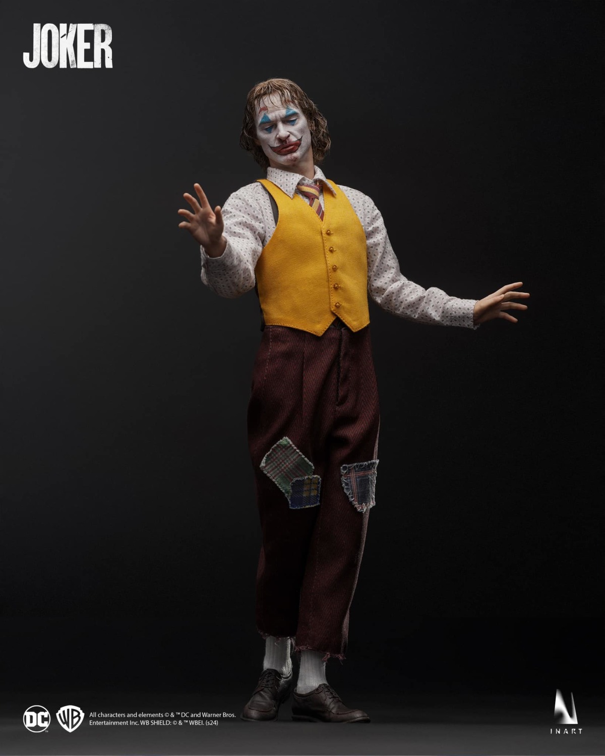 INART「小丑 (Joker) 2019」1/6 比例收藏級人偶 四種造型的瓦昆小丑一次擁有!