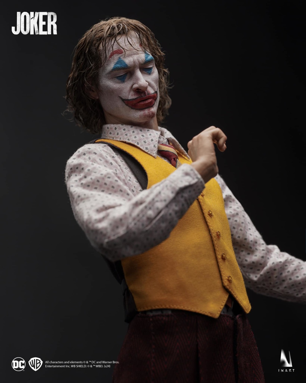 INART「小丑 (Joker) 2019」1/6 比例收藏級人偶 四種造型的瓦昆小丑一次擁有!