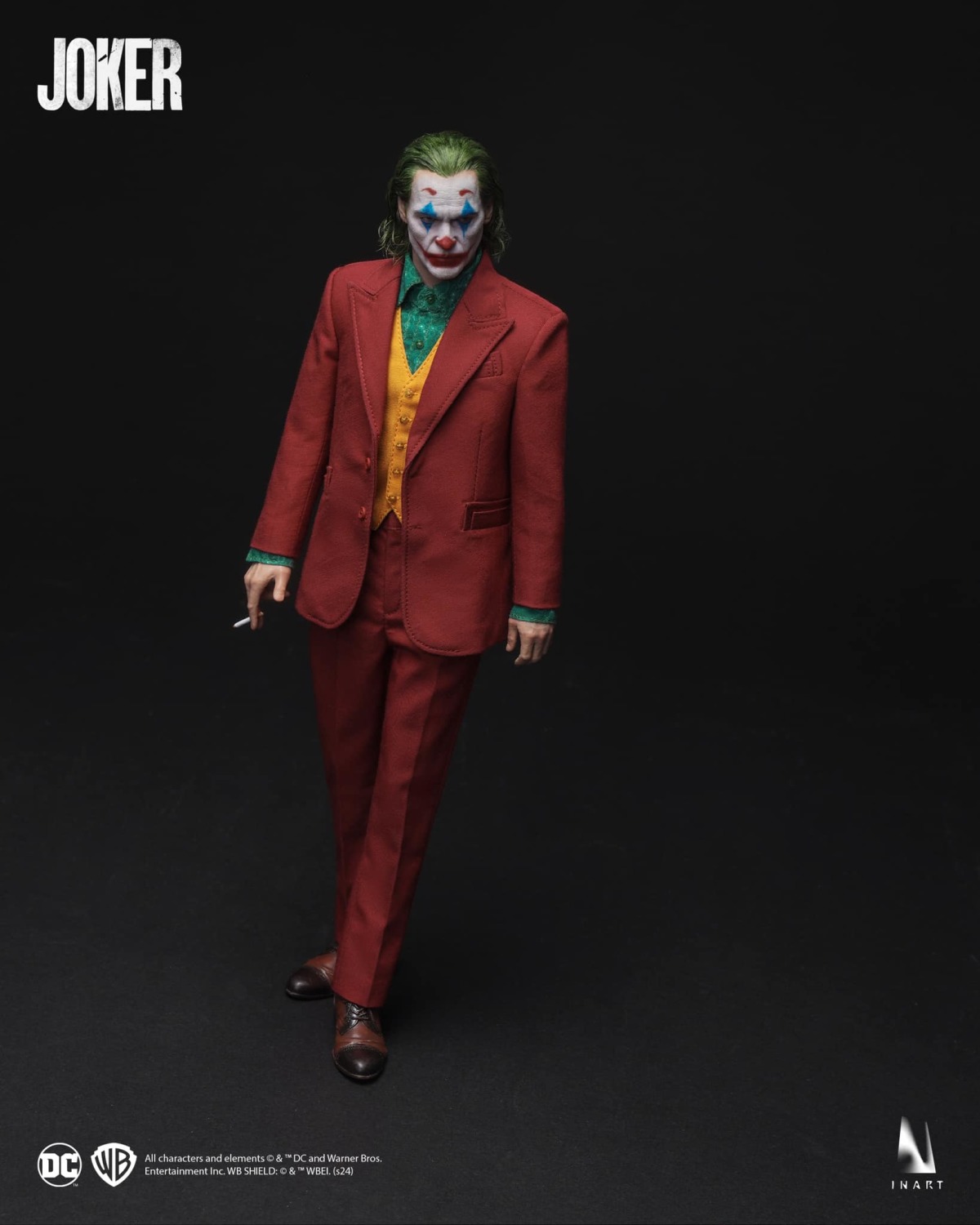 INART「小丑 (Joker) 2019」1/6 比例收藏級人偶 四種造型的瓦昆小丑一次擁有!