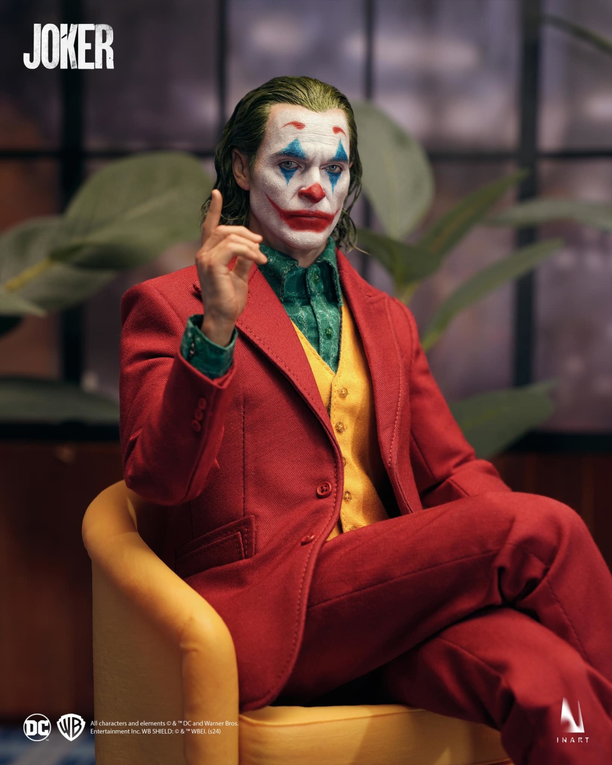INART「小丑 (Joker) 2019」1/6 比例收藏級人偶 四種造型的瓦昆小丑一次擁有!