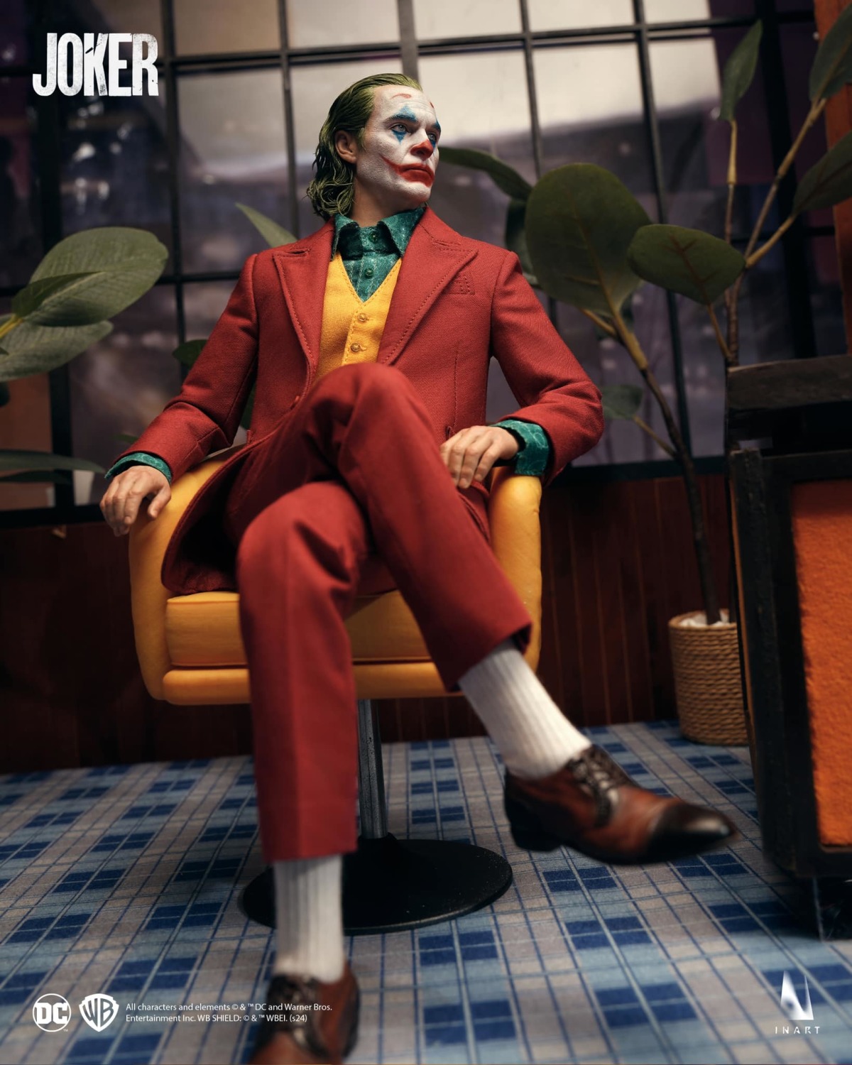 INART「小丑 (Joker) 2019」1/6 比例收藏級人偶 四種造型的瓦昆小丑一次擁有!