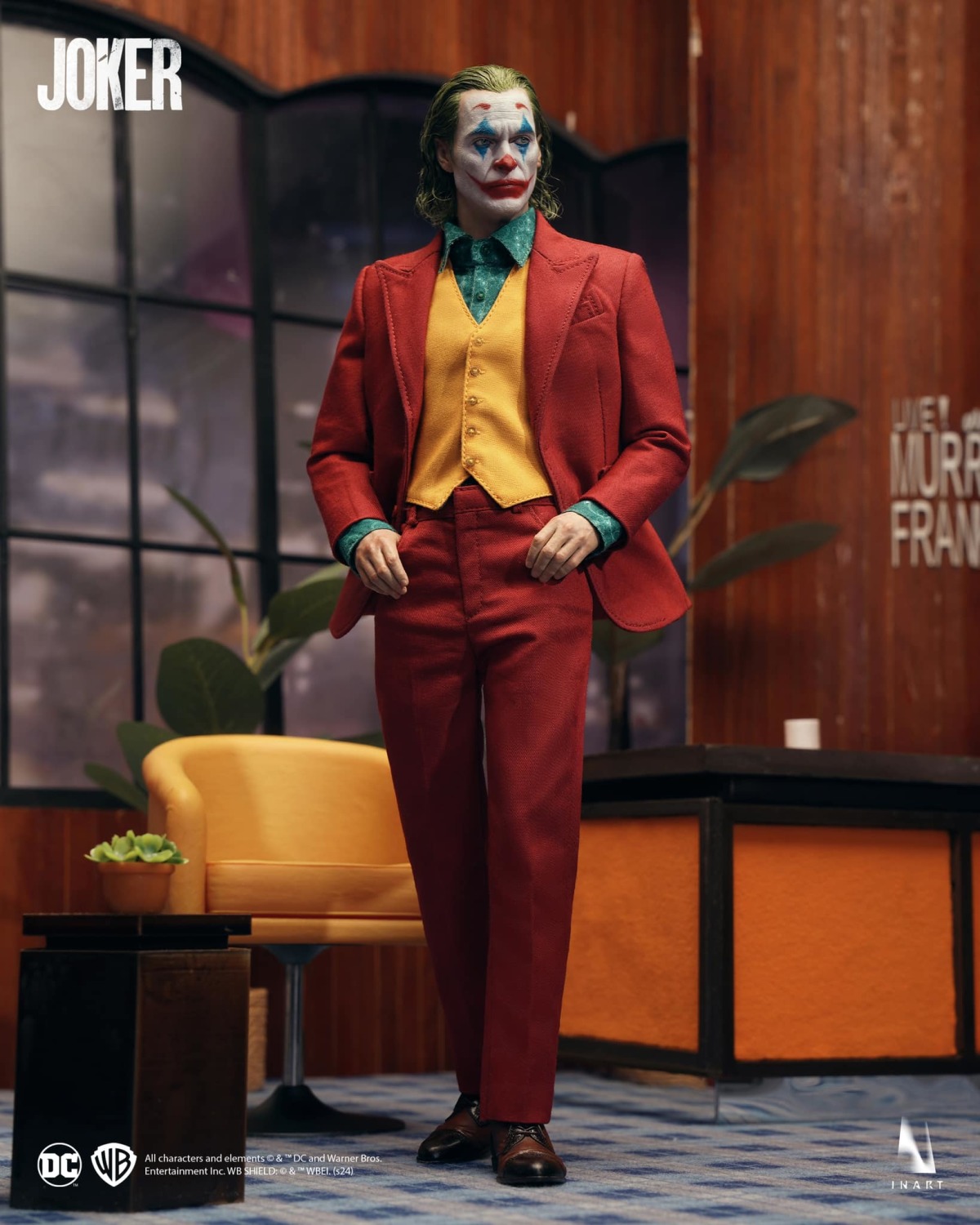 INART「小丑 (Joker) 2019」1/6 比例收藏級人偶 四種造型的瓦昆小丑一次擁有!
