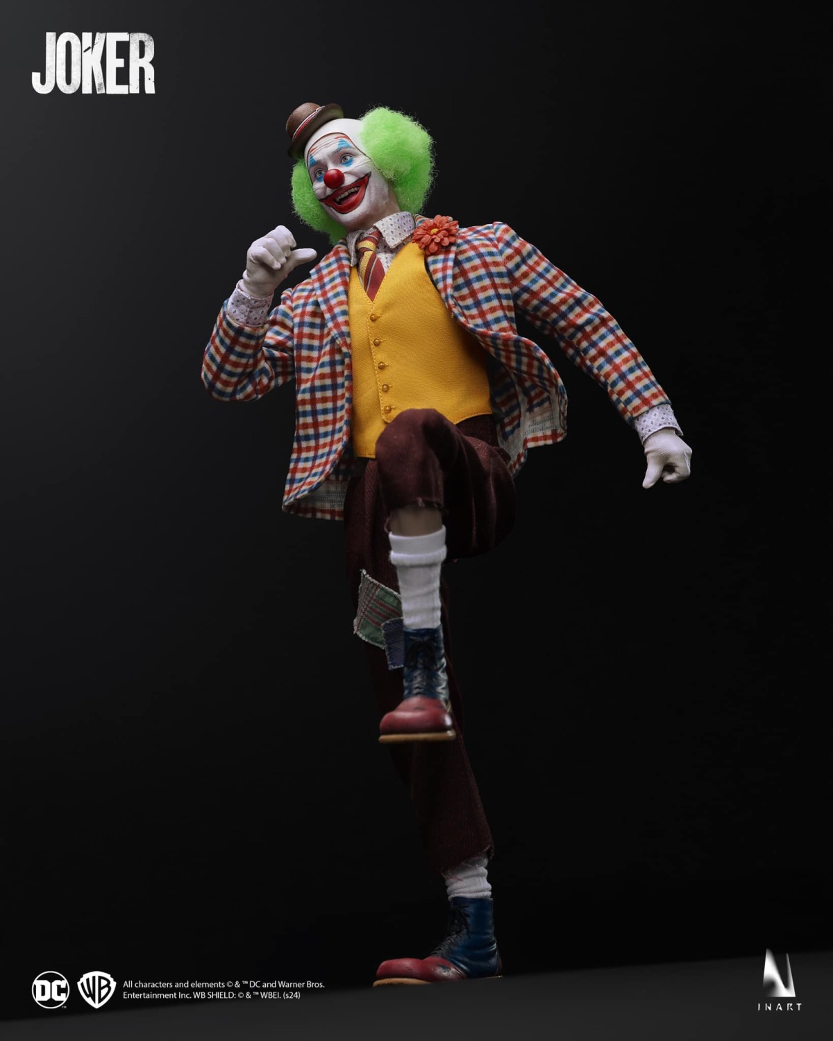 INART「小丑 (Joker) 2019」1/6 比例收藏級人偶 四種造型的瓦昆小丑一次擁有!