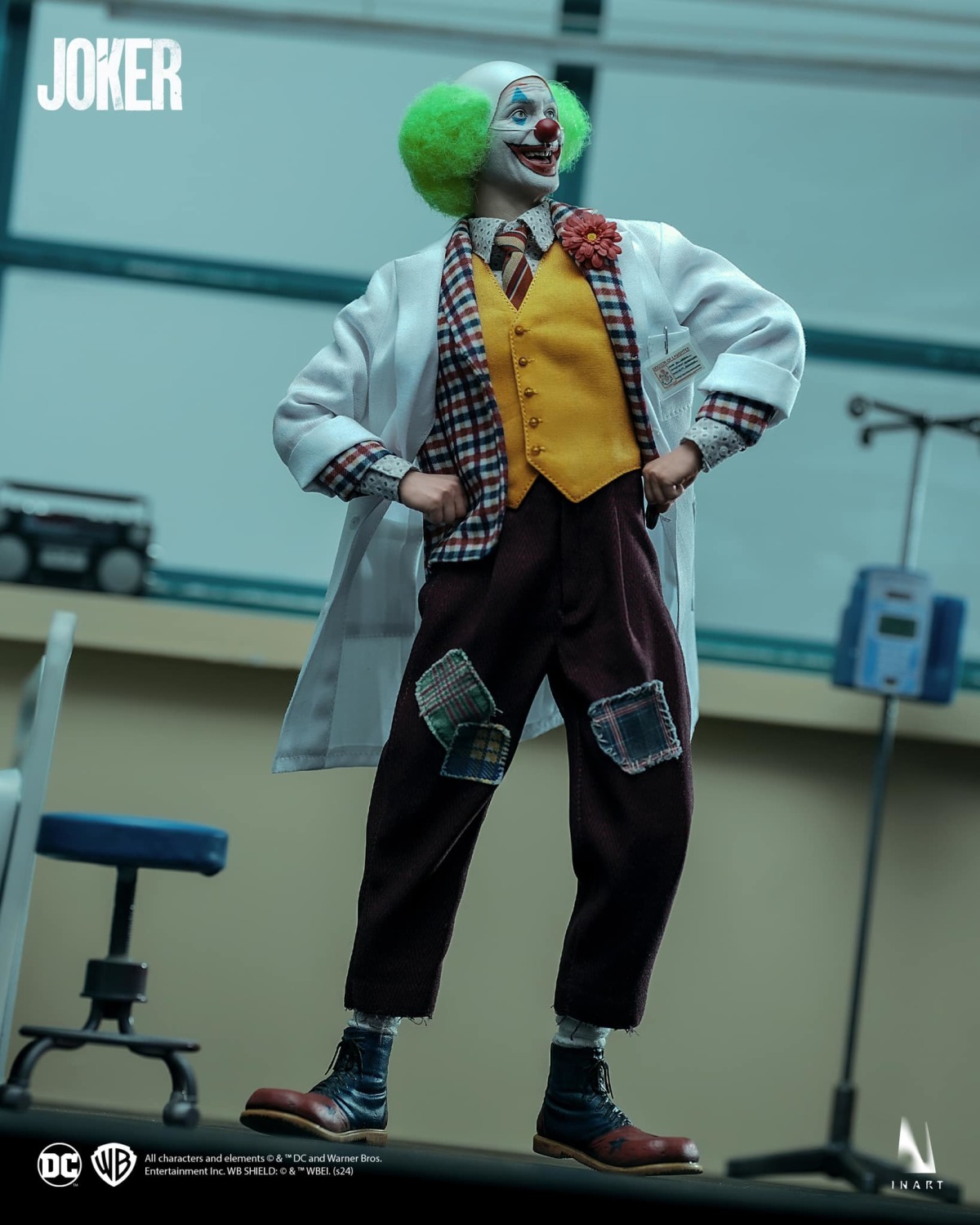 INART「小丑 (Joker) 2019」1/6 比例收藏級人偶 四種造型的瓦昆小丑一次擁有!