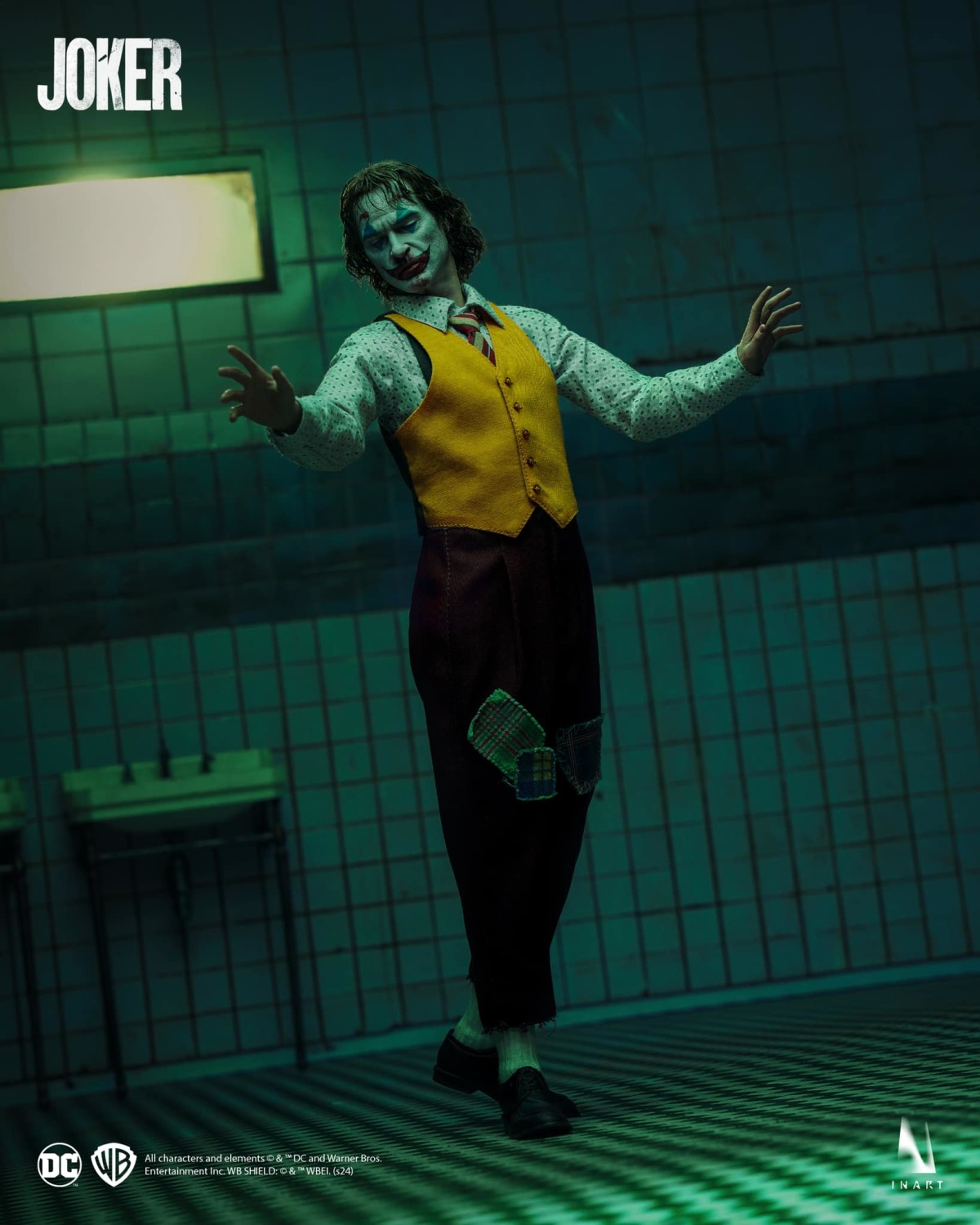 INART「小丑 (Joker) 2019」1/6 比例收藏級人偶 四種造型的瓦昆小丑一次擁有!