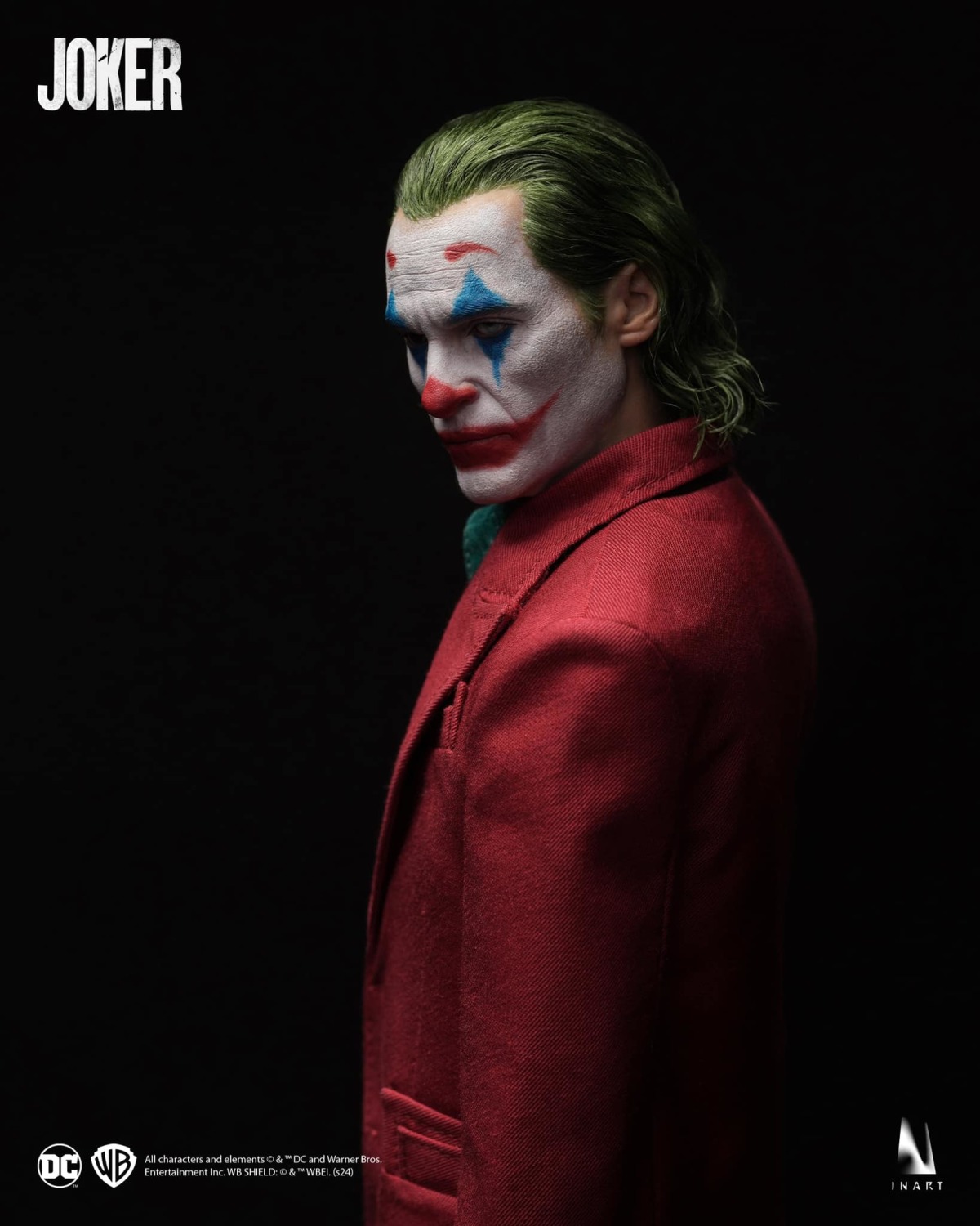 INART「小丑 (Joker) 2019」1/6 比例收藏級人偶 四種造型的瓦昆小丑一次擁有!