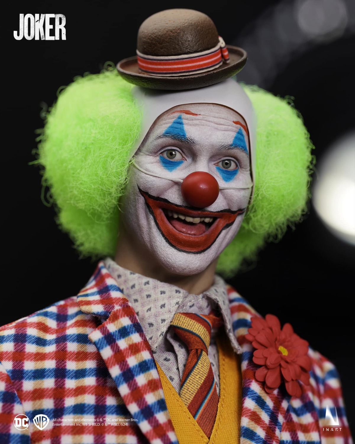 INART「小丑 (Joker) 2019」1/6 比例收藏級人偶 四種造型的瓦昆小丑一次擁有!