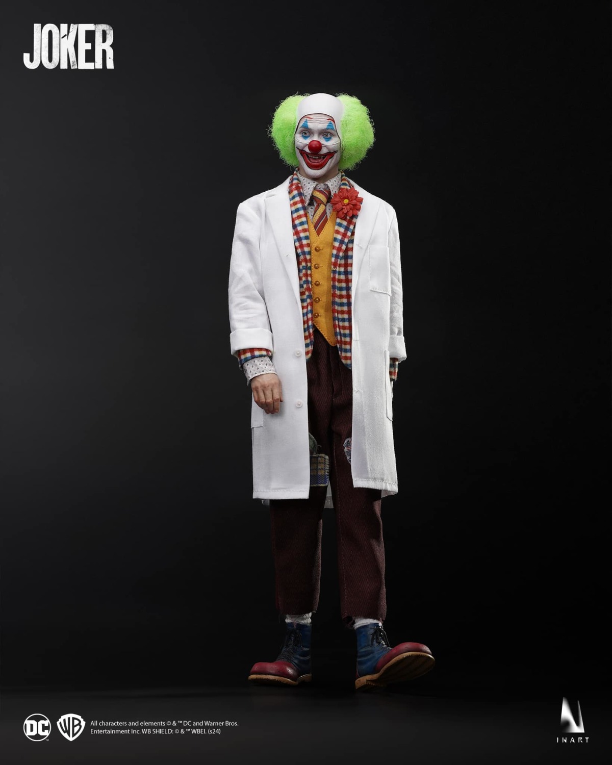 INART「小丑 (Joker) 2019」1/6 比例收藏級人偶 四種造型的瓦昆小丑一次擁有!