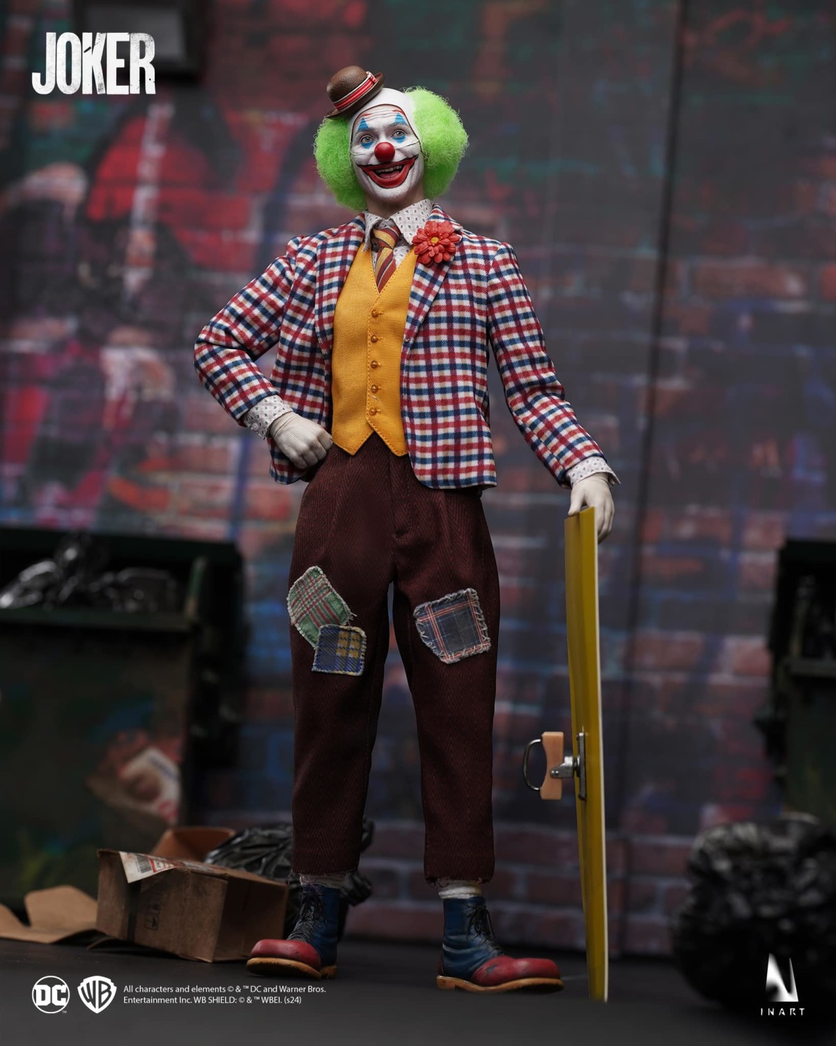 INART「小丑 (Joker) 2019」1/6 比例收藏級人偶 四種造型的瓦昆小丑一次擁有!