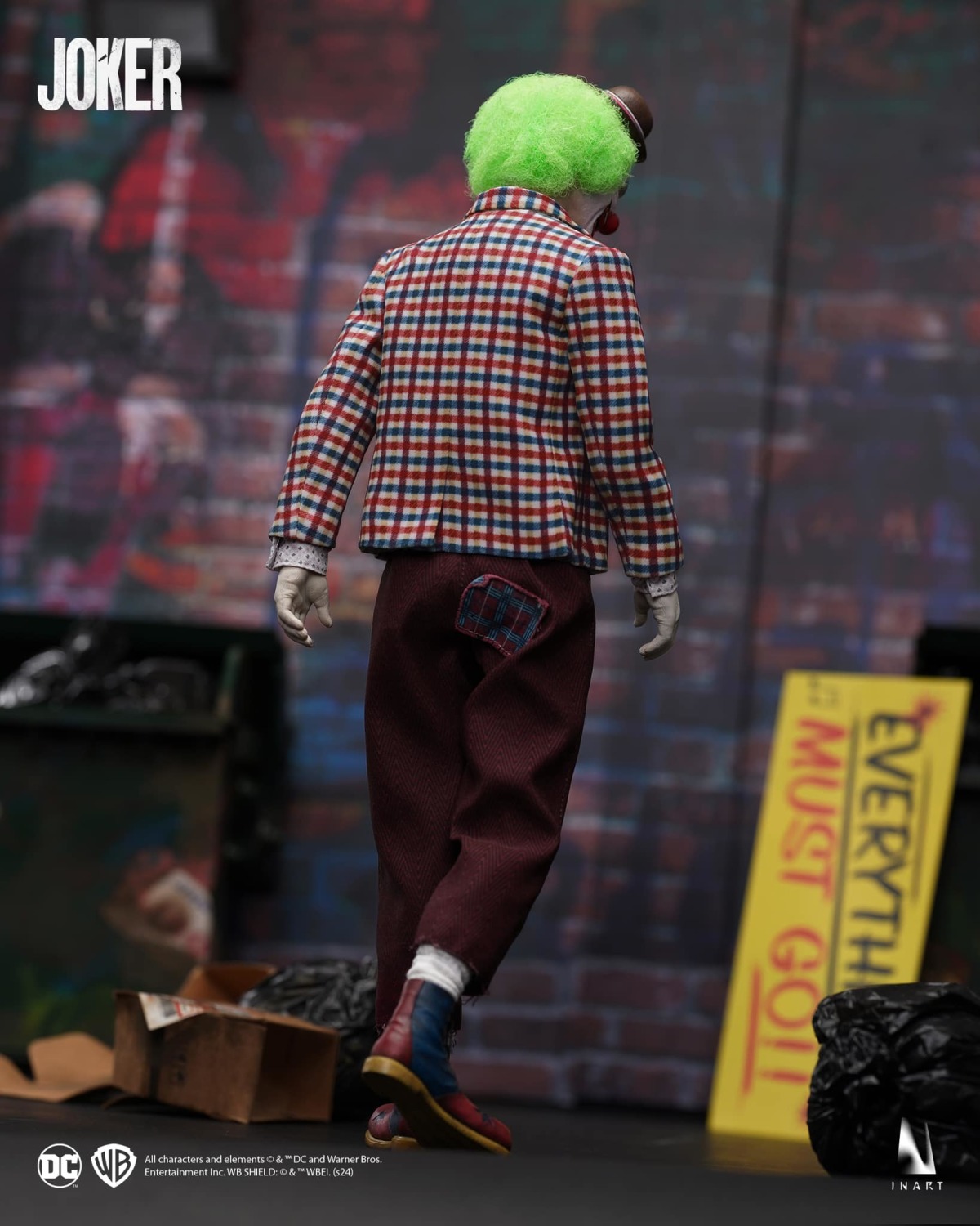 INART「小丑 (Joker) 2019」1/6 比例收藏級人偶 四種造型的瓦昆小丑一次擁有!