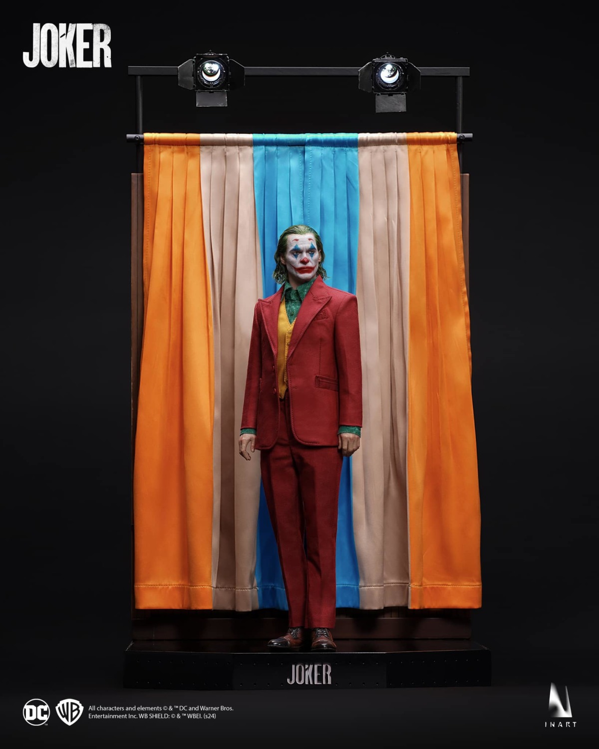 INART「小丑 (Joker) 2019」1/6 比例收藏級人偶 四種造型的瓦昆小丑一次擁有!