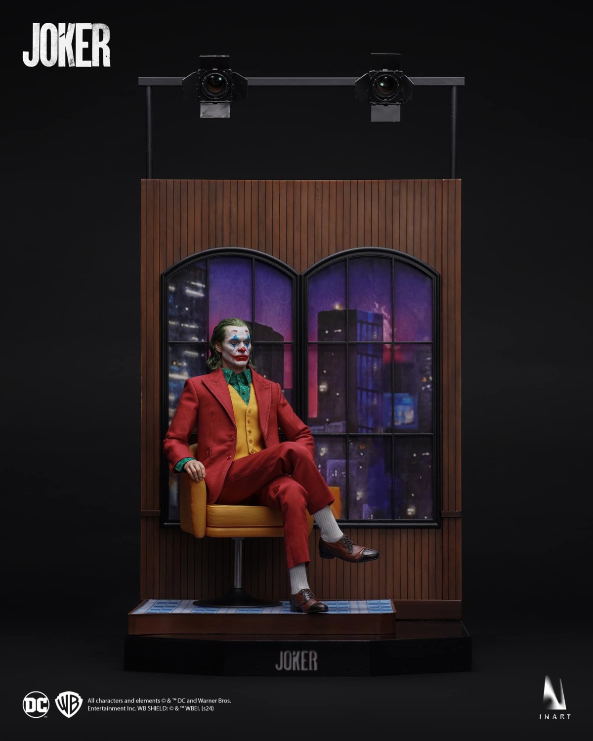 INART「小丑 (Joker) 2019」1/6 比例收藏級人偶 四種造型的瓦昆小丑一次擁有!