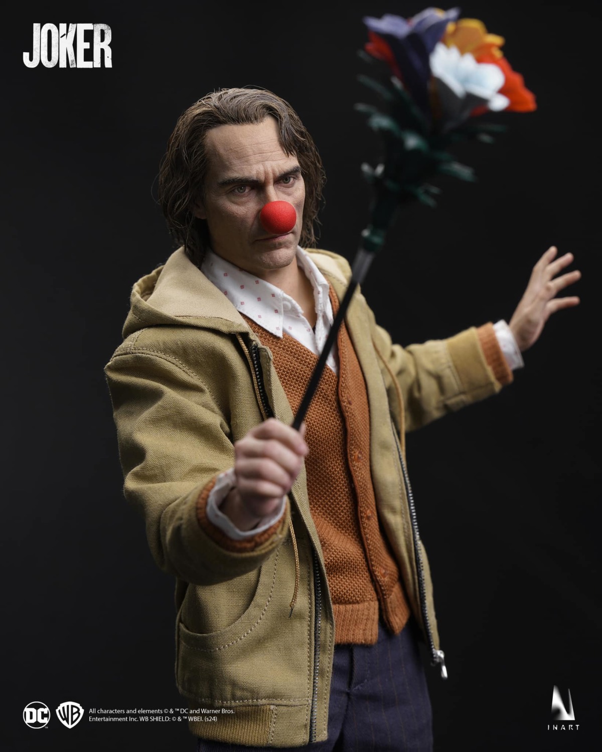 INART「小丑 (Joker) 2019」1/6 比例收藏級人偶 四種造型的瓦昆小丑一次擁有!
