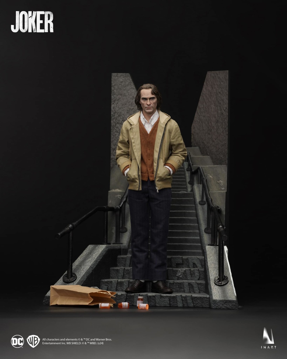 INART「小丑 (Joker) 2019」1/6 比例收藏級人偶 四種造型的瓦昆小丑一次擁有!