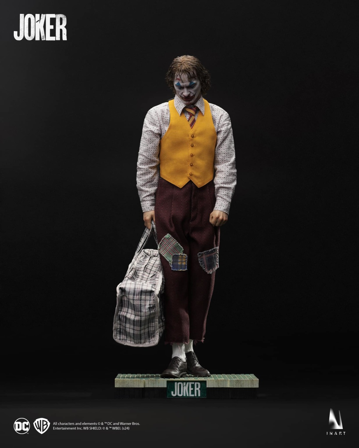 INART「小丑 (Joker) 2019」1/6 比例收藏級人偶 四種造型的瓦昆小丑一次擁有!
