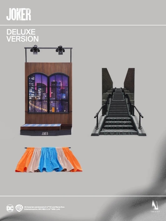INART「小丑 (Joker) 2019」1/6 比例收藏級人偶 四種造型的瓦昆小丑一次擁有!