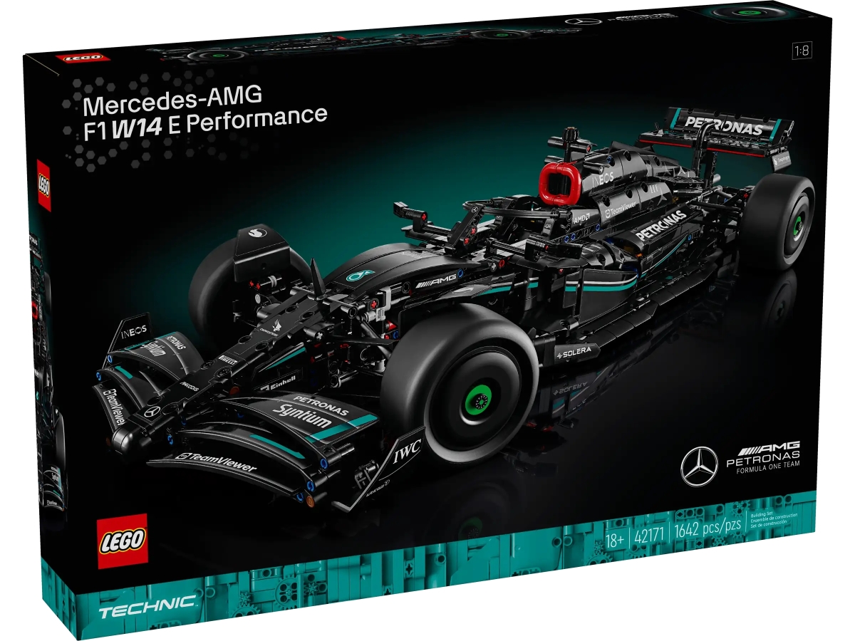 LEGO 42171 科技系列「梅賽德斯-AMG F1 W14 E Performance」1/8 比例磚拼模型