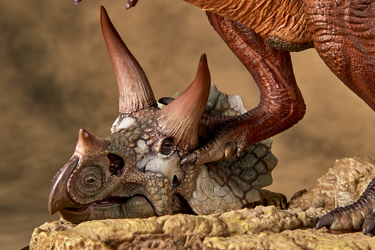 海洋堂 NATURE TALES「恐龍王」大型生物藝術雕像 君臨中生代的偉大暴君之姿！