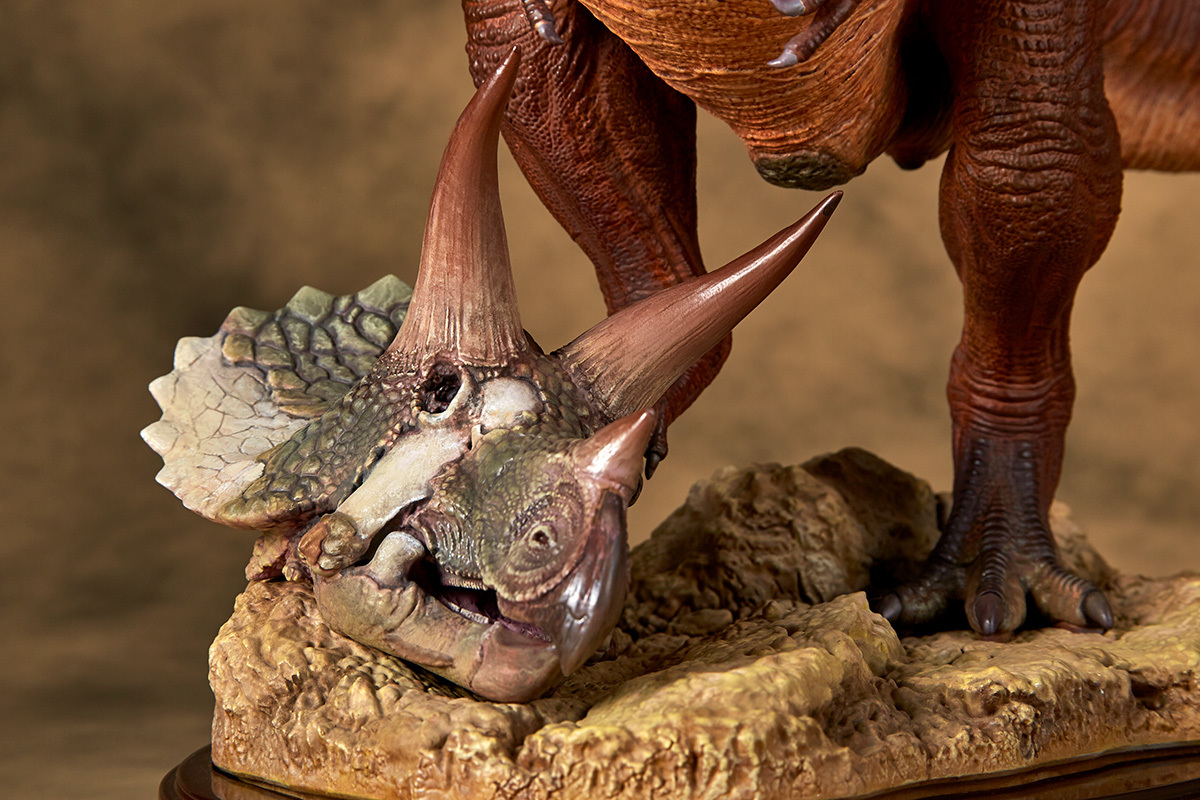 海洋堂 NATURE TALES「恐龍王」大型生物藝術雕像 君臨中生代的偉大暴君之姿！