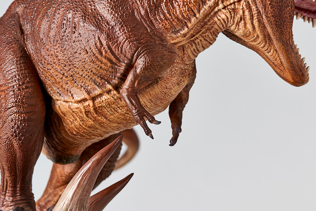 海洋堂 NATURE TALES「恐龍王」大型生物藝術雕像 君臨中生代的偉大暴君之姿！