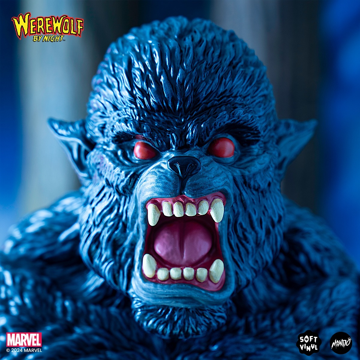 MONDO × James Groman「暗夜狼人 - 血月變體版」軟膠玩具 更加狂暴的新塗裝再來!