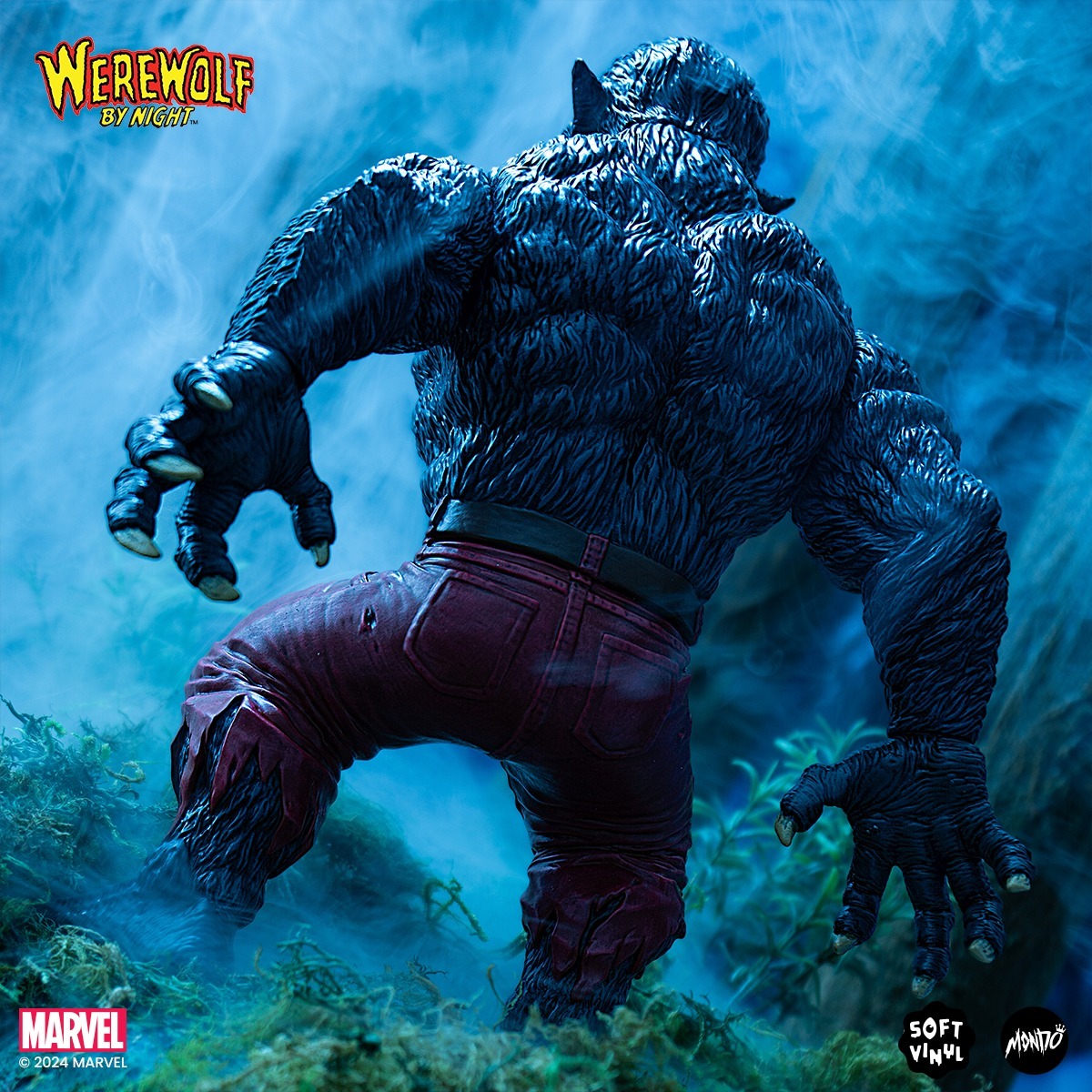 MONDO × James Groman「暗夜狼人 - 血月變體版」軟膠玩具 更加狂暴的新塗裝再來!