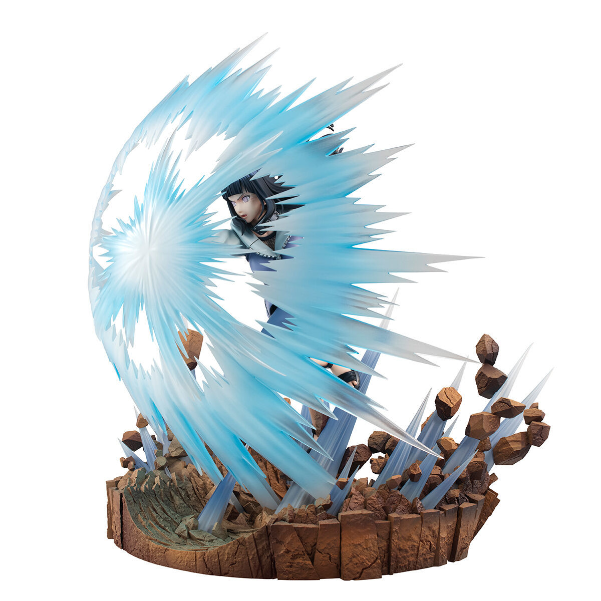 NARUTO Gals DX《火影忍者疾風傳》日向雛田 Ver.4 PVC塗裝完成品 施放八卦空掌的衝擊造型！