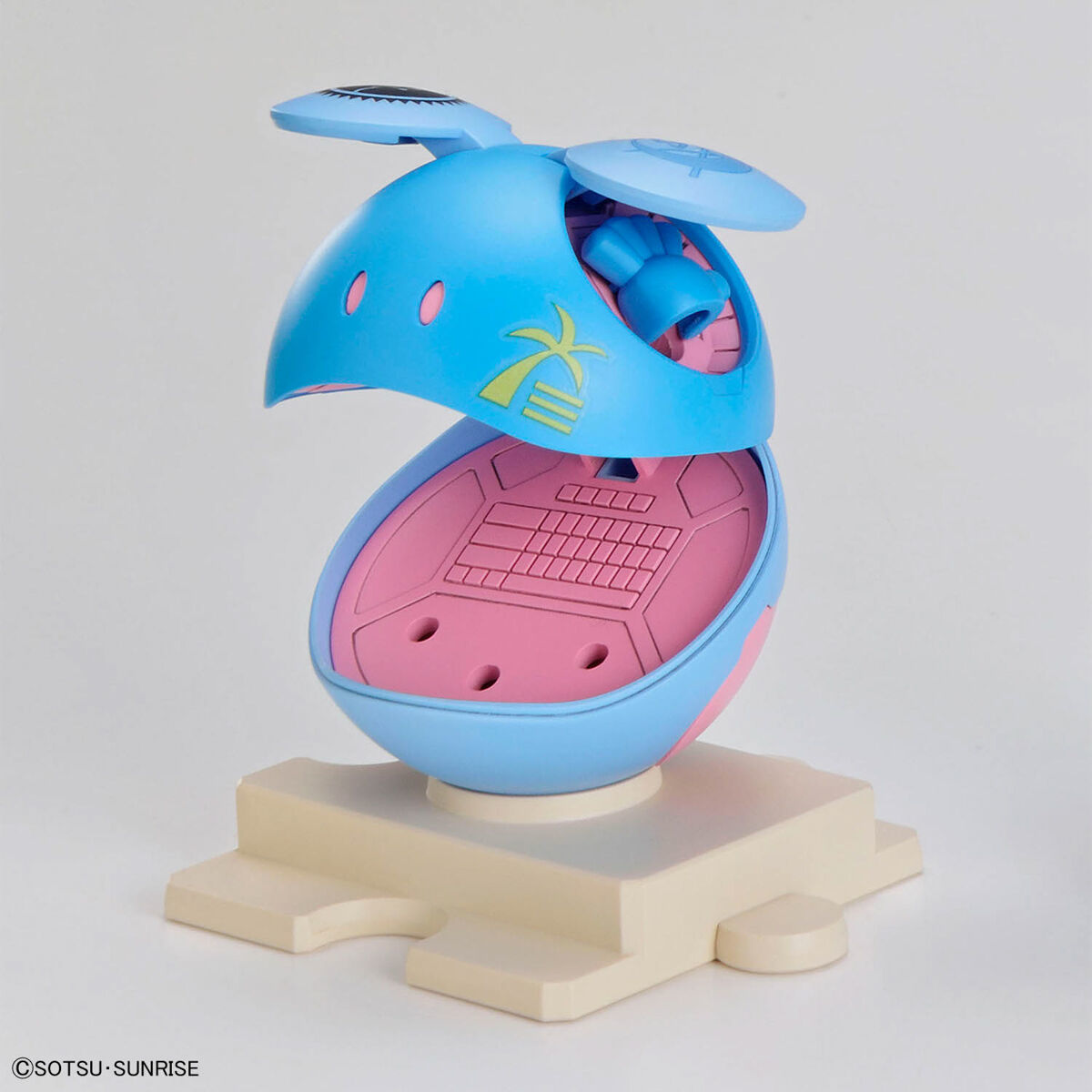 鋼彈創鬥元宇宙鋼普拉新作『HG 1/144 熊亞凱家族 & 阿羅哈囉套組』超可愛夏威夷風格!