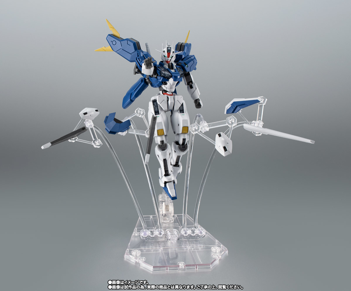 ROBOT魂『風靈鋼彈(修改型) ver. A.N.I.M.E. ~寂靜零號~』追加新規台座、艾莉克特靈體的特別配色版!