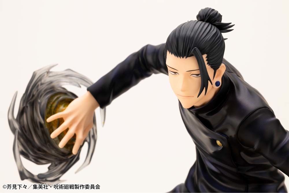 壽屋『ARTFX J 夏油傑 懷玉・玉折 Ver.』1/8比例模型 DX版完整再現咒靈操術發動的強大氣勢!