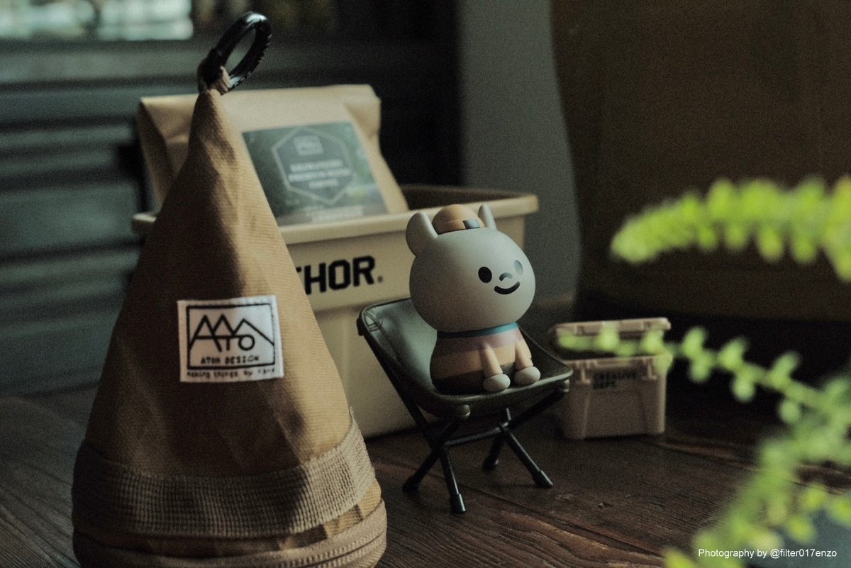 「寵物豆」第二彈 好評登場！ XAP ✕ Filter017® ✕ Crealive Dept. 一起露營囉