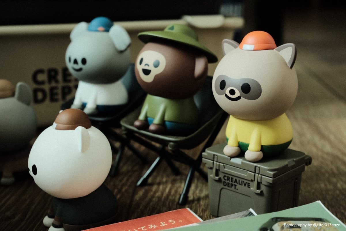 「寵物豆」第二彈 好評登場！ XAP ✕ Filter017® ✕ Crealive Dept. 一起露營囉