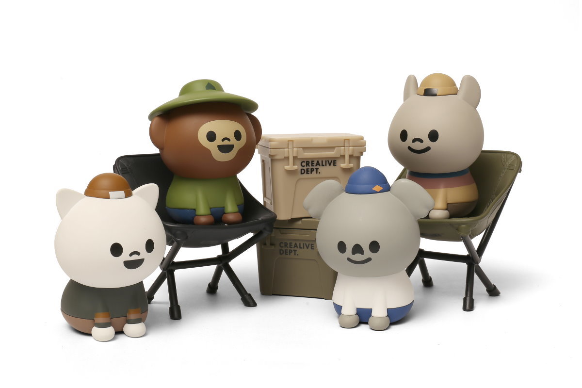 「寵物豆」第二彈 好評登場！ XAP ✕ Filter017® ✕ Crealive Dept. 一起露營囉