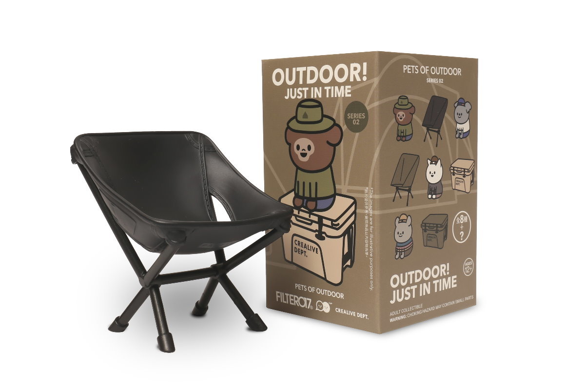 「寵物豆」第二彈 好評登場！ XAP ✕ Filter017® ✕ Crealive Dept. 一起露營囉