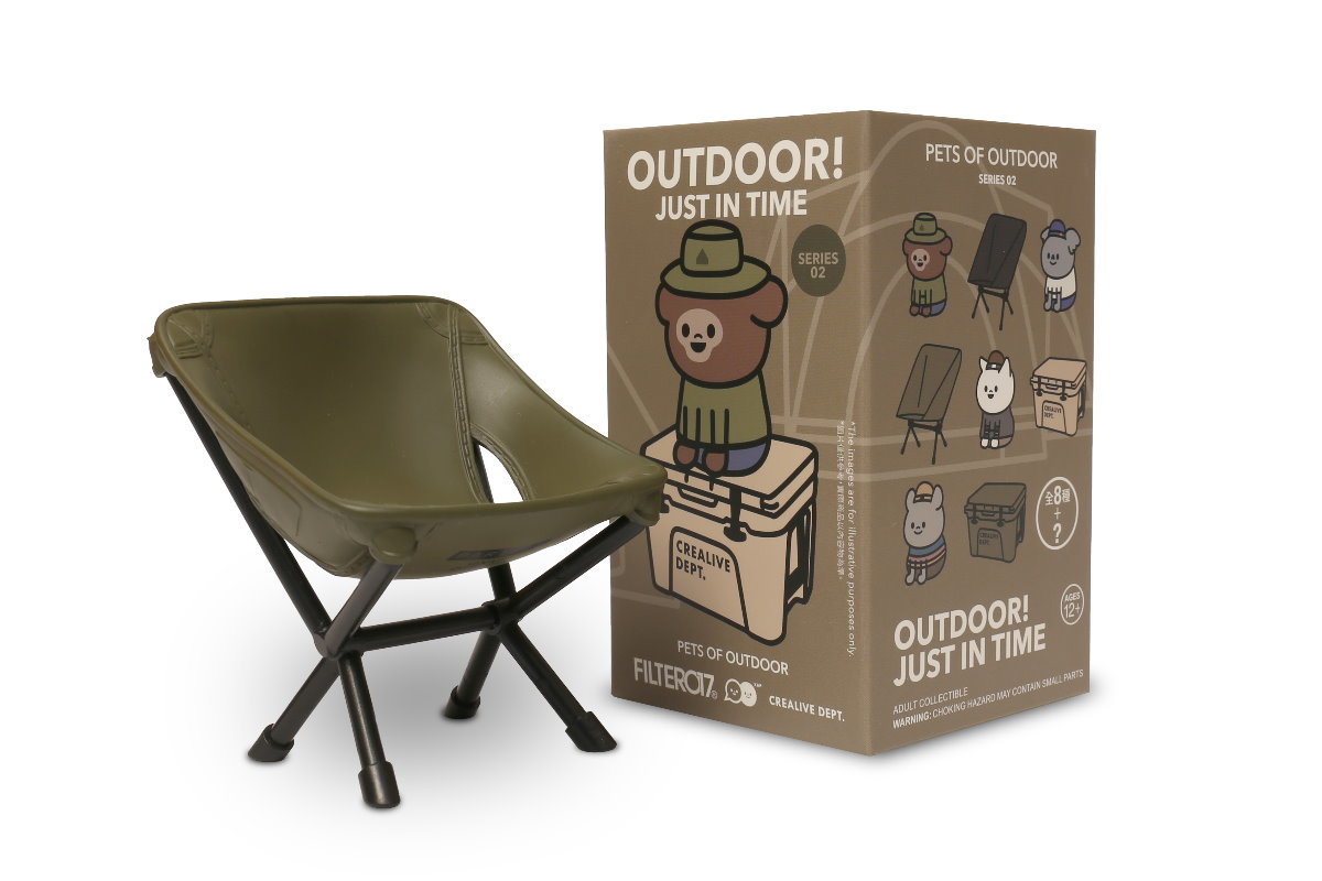 「寵物豆」第二彈 好評登場！ XAP ✕ Filter017® ✕ Crealive Dept. 一起露營囉