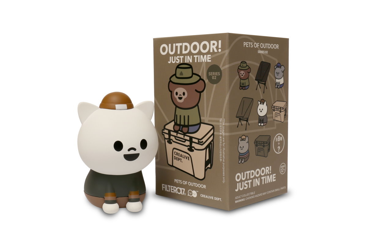 「寵物豆」第二彈 好評登場！ XAP ✕ Filter017® ✕ Crealive Dept. 一起露營囉