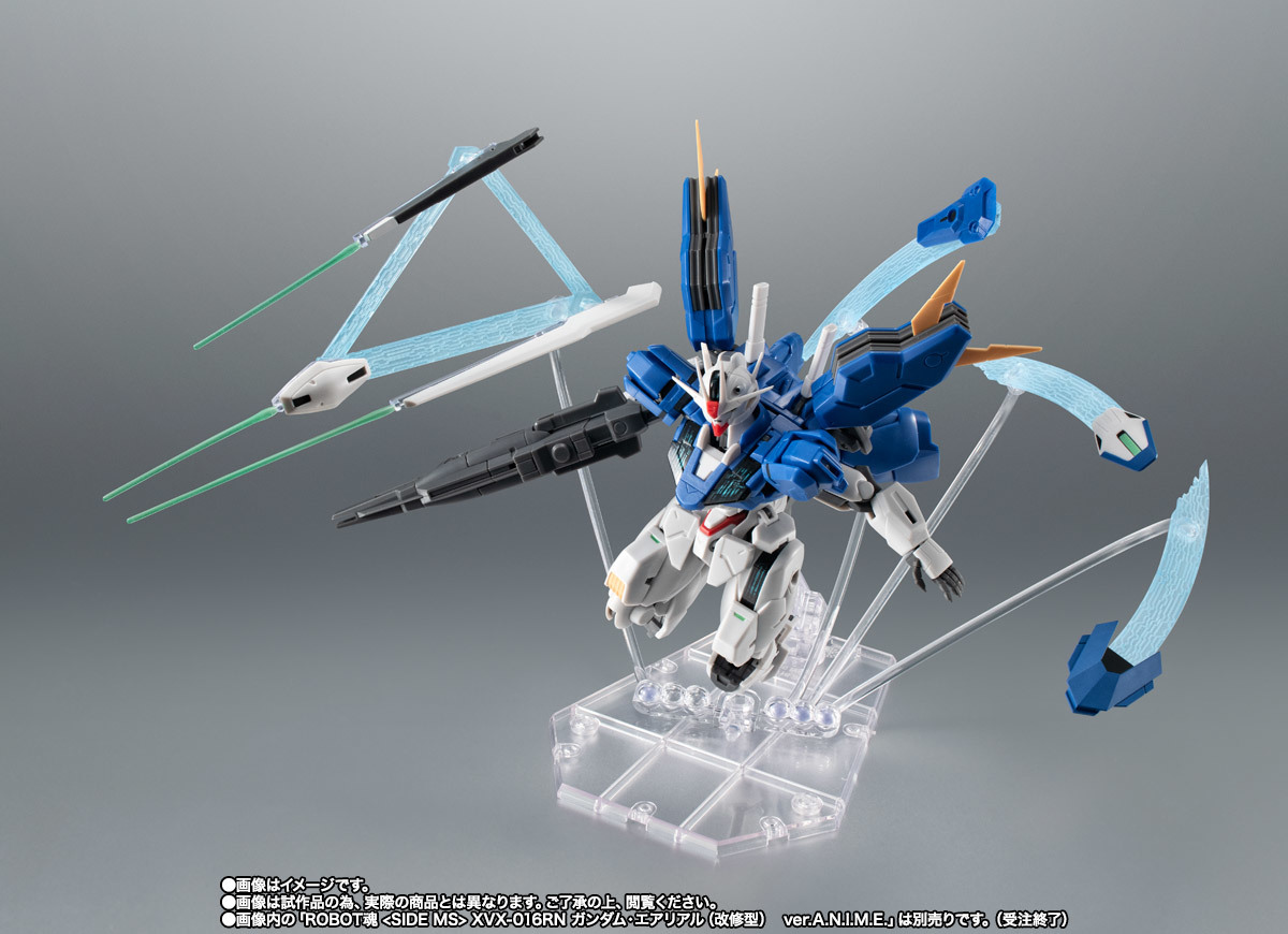 ROBOT魂『機動戰士鋼彈 水星的魔女 特效零件組 ver. A.N.I.M.E.』大量光束、推進、GUND 子機特效再現戰鬥場景！