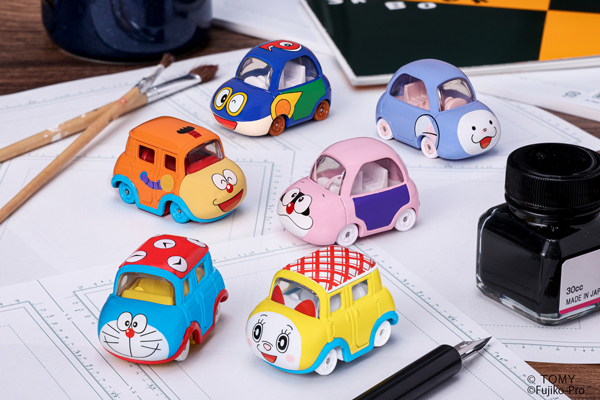 TOMICA 『藤子・F・不二雄 誕辰 90 週年系列』盲盒,6 款超可愛經典角色小汽車登場!