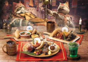 大阪環球影城「魔物獵人～賽琳娜的餐廳～」3月開幕  讓你享用冰原貓餐點！