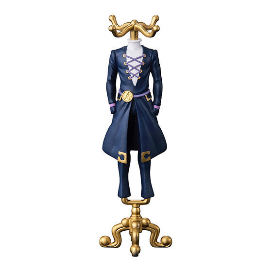 Gashapon『Capsule人型衣架 JOJO的奇妙冒險 黄金之風01』轉蛋 再現喬魯諾華麗的開胸衣！
